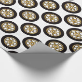 Masculine Patroonpapier Cadeaupapier (Hoek)