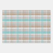 Masculine Pset Tartan Mix n Match Inpakpapier Vel (Voorkant 2)