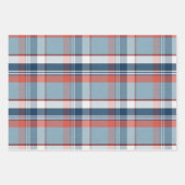 Masculine Pset Tartan Mix n Match Inpakpapier Vel (Voorkant)