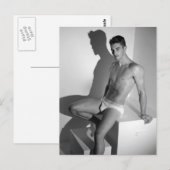 Masculine Sensualiteit #1 Briefkaart (Voorkant / Achterkant)