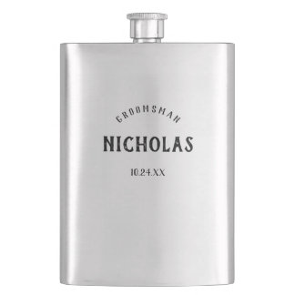 Masculine | Speciaal Groomsman Gift Flacon