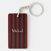 Masculine Striped Sleutelhanger (achterkant)