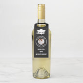 Masculine Varsity Foto Afstuderen Flessenhanger (Op fles)