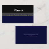 Masculine Visitekaartje (Voorkant / Achterkant)