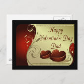 Masculine voor het Briefkaart van de Valentijn van (Voorkant / Achterkant)