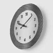 Masculine wanddecor-klok grote klok (Hoek)