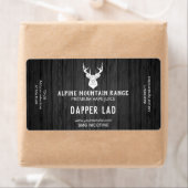 Masculine Wood Nicotine Vape E Juice Labels (Insitu)