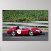 Maserati 250 S Le Mans Classic Poster (Voorkant)