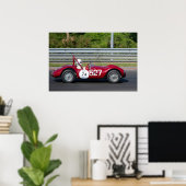 Maserati A6 GCS Barchetta Le Mans Classic Poster (Thuiskantoor)