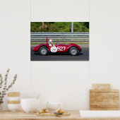 Maserati A6 GCS Barchetta Le Mans Classic Poster (Keuken)