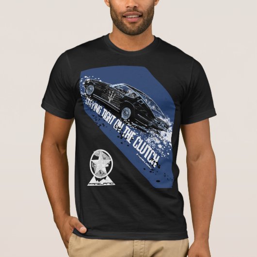 Maserati Ghibli Art Classic by Fameland T-shirt (Voorkant)