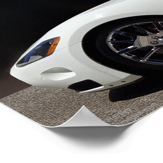 MASERATI GRAN TURISMO 2017 POSTER (Hoek)