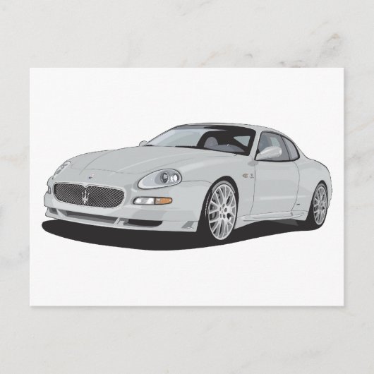 maserati gransport briefkaart (Voorkant)