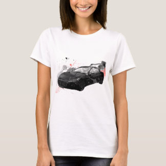 maserati gt auto - illustratie t-shirt