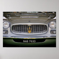 Maserati Italiaans Sportwagen Front Uitzicht