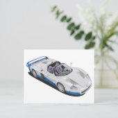 Maserati MC12 Briefkaart (Staand voorkant)