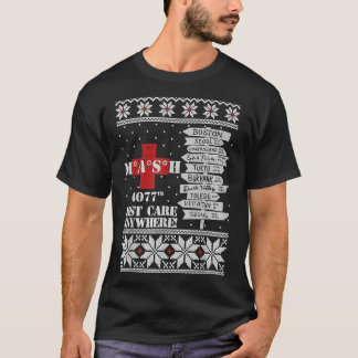 MASH 4077 grappig lelijk lelijk T-shirt