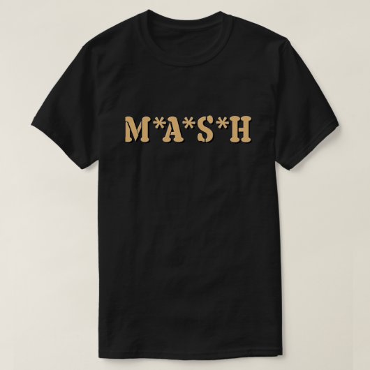 MASH Classic T-Shirt.png T-shirt (Design voorkant)