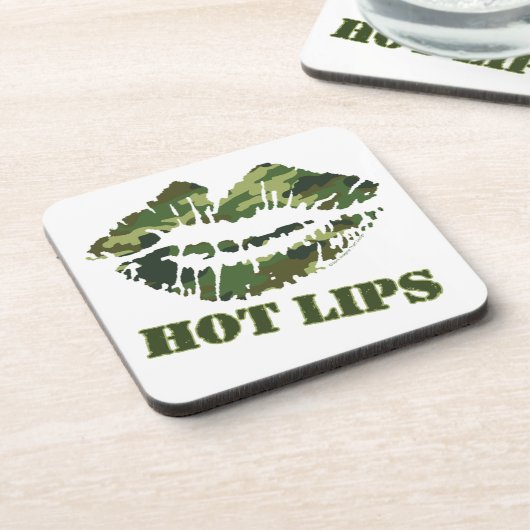 MASH Hot Lips Bier Onderzetter (Linkerzijde)