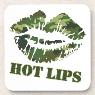 MASH Hot Lips Bier Onderzetter