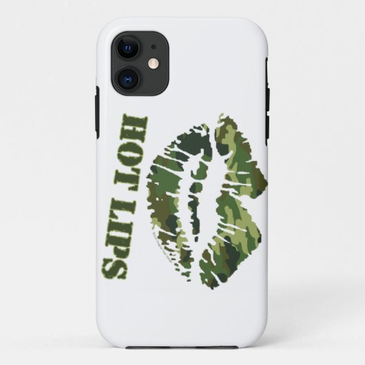 MASH Hot Lips Case-Mate iPhone Case (Achterkant)