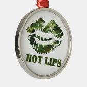 MASH Hot Lips Metalen Ornament (Rechts)