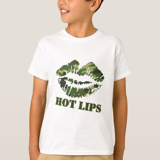 MASH Hot Lips T-shirt (Voorkant)