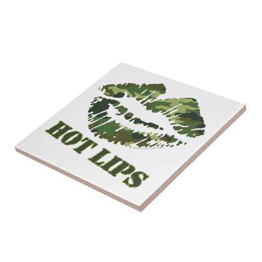 MASH Hot Lips Tegeltje (Zijkant)