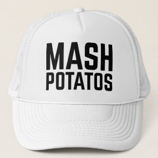 MASH POTATOS preekt slogan trucker hat Pet