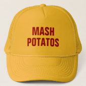 Mash Potatos Trucker Hat Trucker Pet (Voorkant)