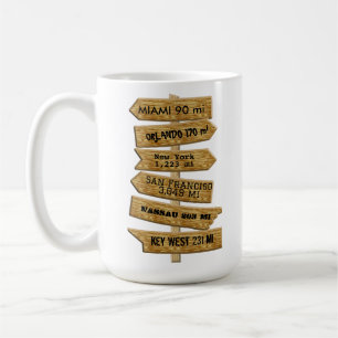  "MASH" stijl wegwijzer ver 2.0 Koffiemok