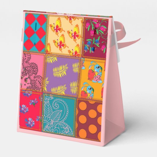 Masha en 3 beren bedankdoosjes (Achterkant)