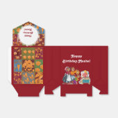 Masha en 3 beren bedankdoosjes (Uitgevouwen)