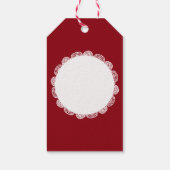 Masha en 3 beren cadeaulabel (Achterkant)