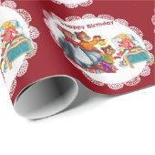 Masha en 3 beren cadeaupapier (Rol Hoek)