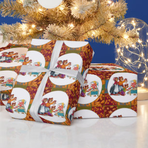 Masha en 3 beren cadeaupapier