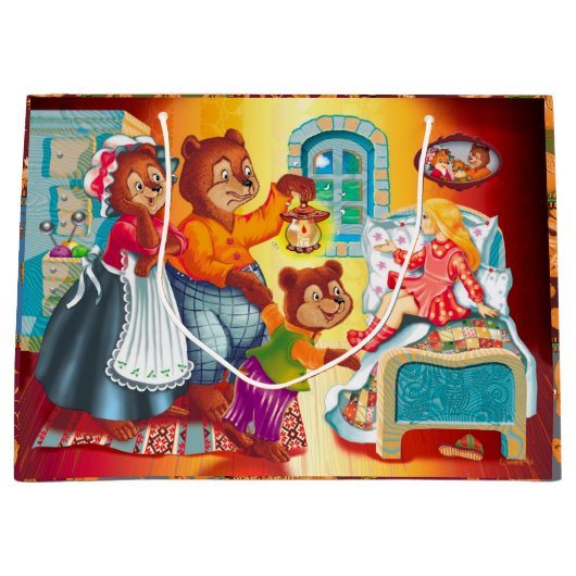 Masha en 3 beren groot cadeauzakje (Voorkant)