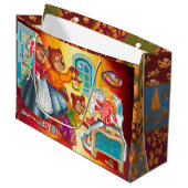 Masha en 3 beren groot cadeauzakje (Voorkant Gekanteld)