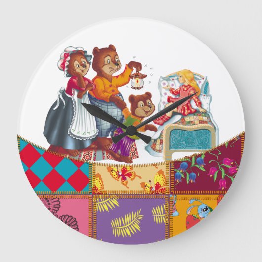 Masha en 3 beren grote klok (Voorkant)