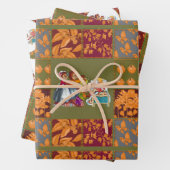 Masha en 3 beren inpakpapier vel (In situ)