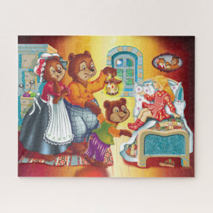 Masha en 3 beren legpuzzel