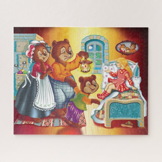 Masha en 3 beren legpuzzel (Horizontaal)