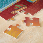 Masha en 3 beren legpuzzel (Zijkant)