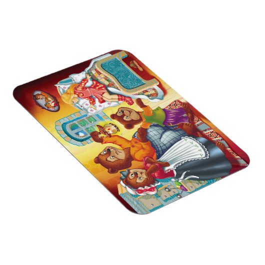 Masha en 3 beren magneet (Rechterzijde)