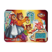 Masha en 3 beren magneet (Horizontaal)