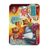 Masha en 3 beren magneet (Verticaal)