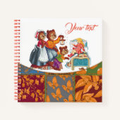 Masha en 3 beren notitieboek (Voorkant)