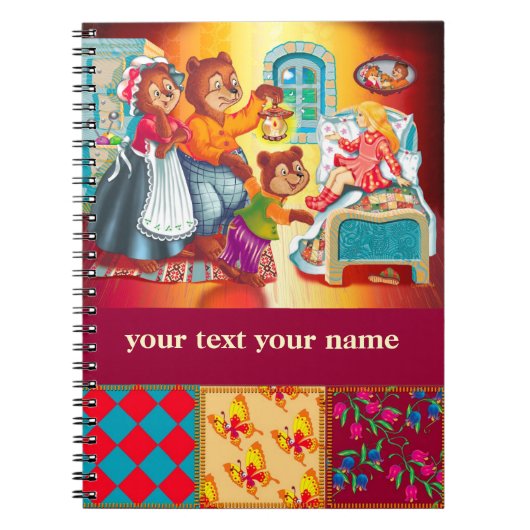 Masha en 3 beren notitieboek (Voorkant)