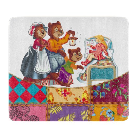 Masha en 3 beren snijplank (Voorkant)