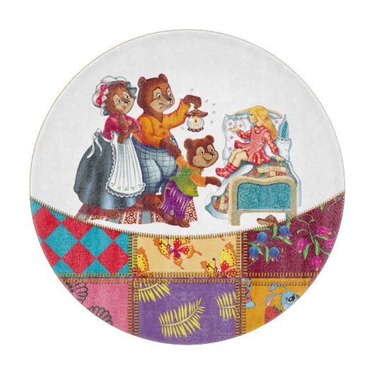 Masha en 3 beren snijplank (Voorkant)